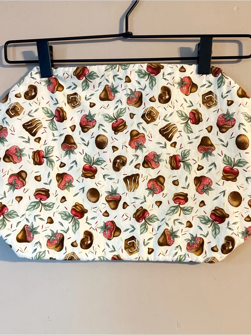 Set of 4 Table Placemats Handmade Dessert/Fall Print Kitchen Decor